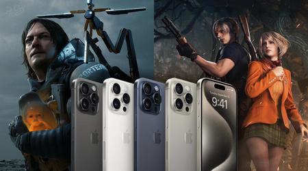 Een nieuw tijdperk voor mobiel gamen: iPhone 15 Pro en iPhone 15 Pro Max kunnen native versies draaien van Death Stranding, Resident Evil Village, Resident Evil 4-remake en Assassin's Creed Mirage, identiek aan de consoleversies.