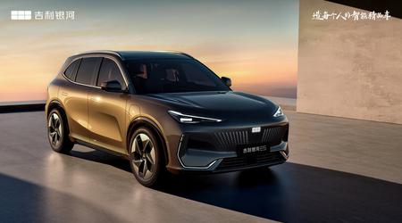 Concurrent voor de VW ID.4 en Tesla Model Y: Geely heeft de compacte elektrische crossover Galaxy E5 onthuld.