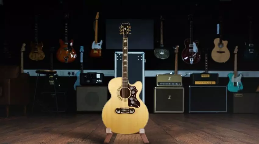 Epiphone EJ-200SCE Akoestische gitaar 1000 euro