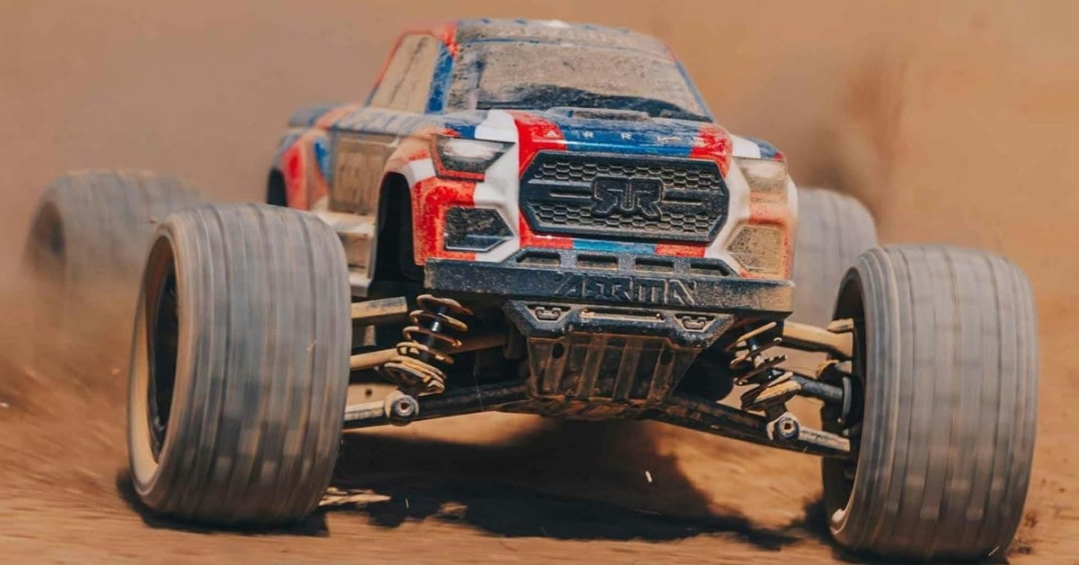 1:10 ARRMA Granietspanning MEGA RC Monster Truck