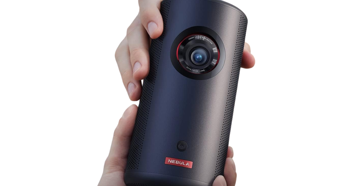 Anker Nebula Capsule 3 Laserprojector voor in de garage