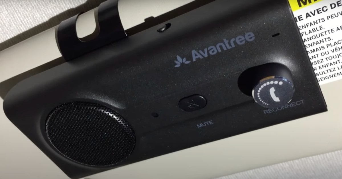 Avantree CK11 beste bluetooth-luidspreker voor bellen in de auto