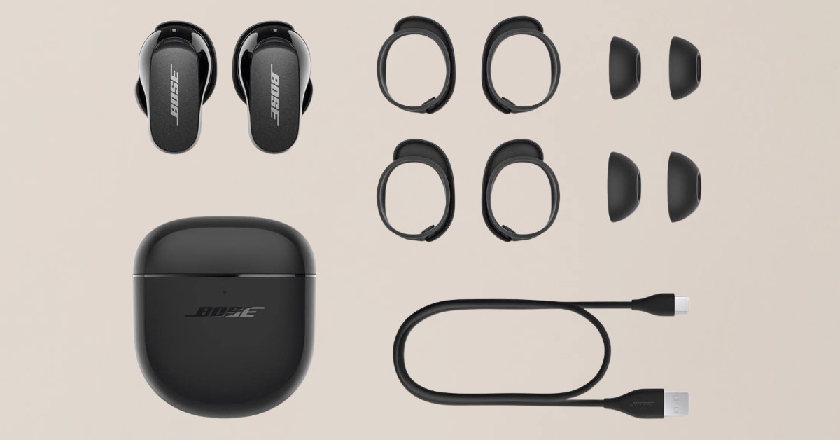 Bose QuietComfort Earbuds II Beste in-ear koptelefoon kleine oren