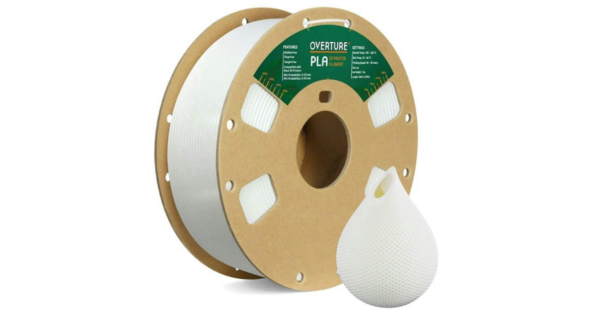 OVERTURE beste filament voor miniaturen