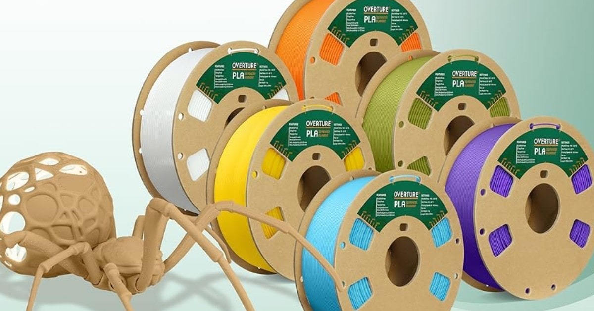 OVERTUUR PLA filament voor 3D-geprinte figuurtjes