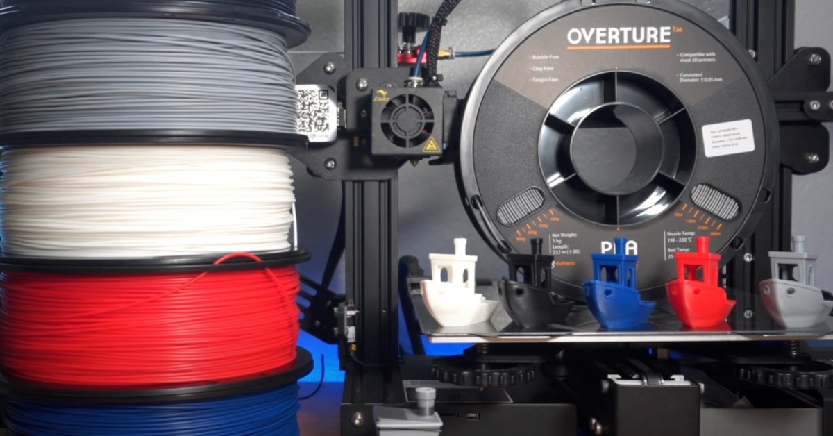 OVERTURE 3D-printer filament voor miniaturen