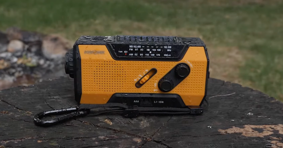 FOSPOWER NOODGEVALLEN beste draagbare radio
