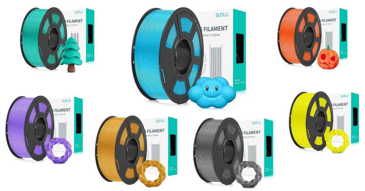 SUNLU filament voor 3D-printen van figuurtjes