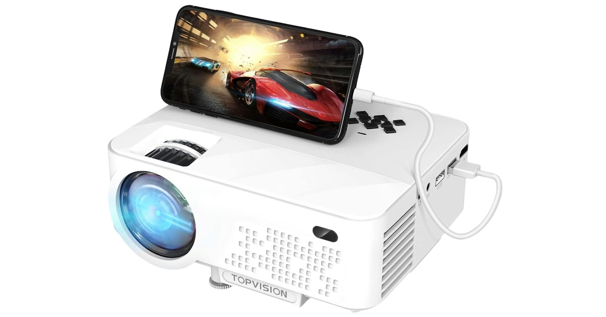 TOPVISION mini-projector voor iPhone