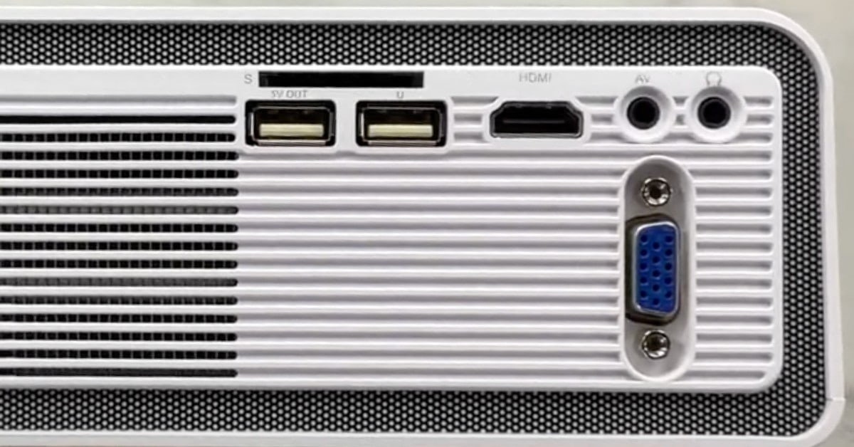 Yaber V5 mini-projector voor iPhone