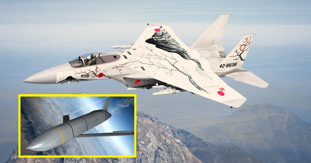 De VS zal de gemoderniseerde F-15J Eagle gevechtsvliegtuigen van Japan uitrusten met AGM-158B/B-2 JASSM-ER raketten met een lanceerbereik van bijna 1.000 km. De VS zal de gemoderniseerde F-15J Eagle gevechtsvliegtuigen van Japan uitrusten met AGM-158B/B-2 JASSM-ER raketten met een lanceerbereik van bijna 1.000 km.