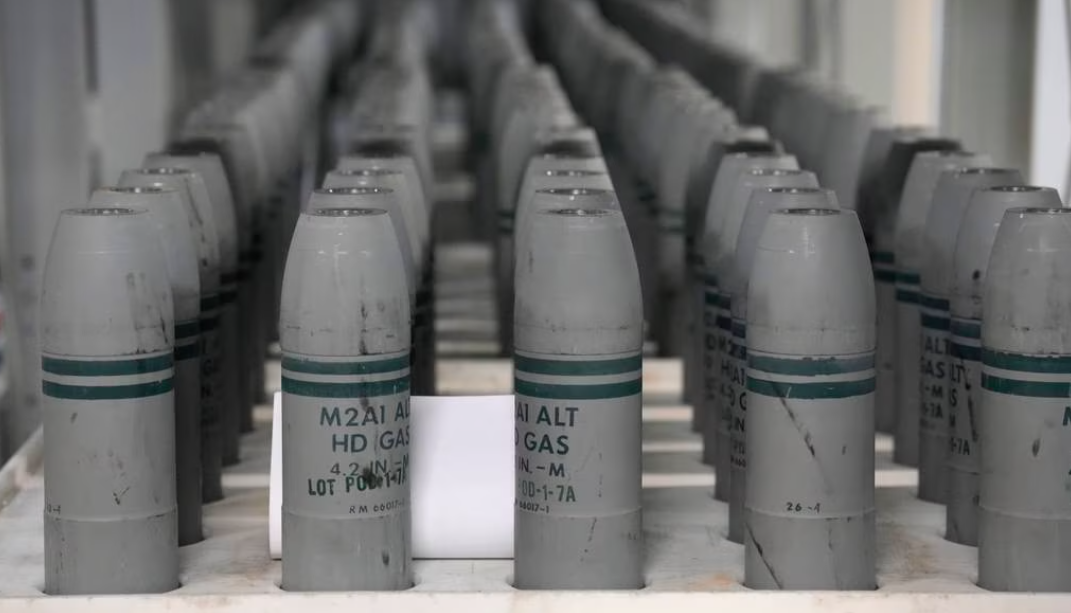VS vernietigt resterende voorraad chemische wapens - sarin raketten worden vernietigd in Kentucky VS vernietigt resterende voorraad chemische wapens - sarin raketten worden vernietigd in Kentucky