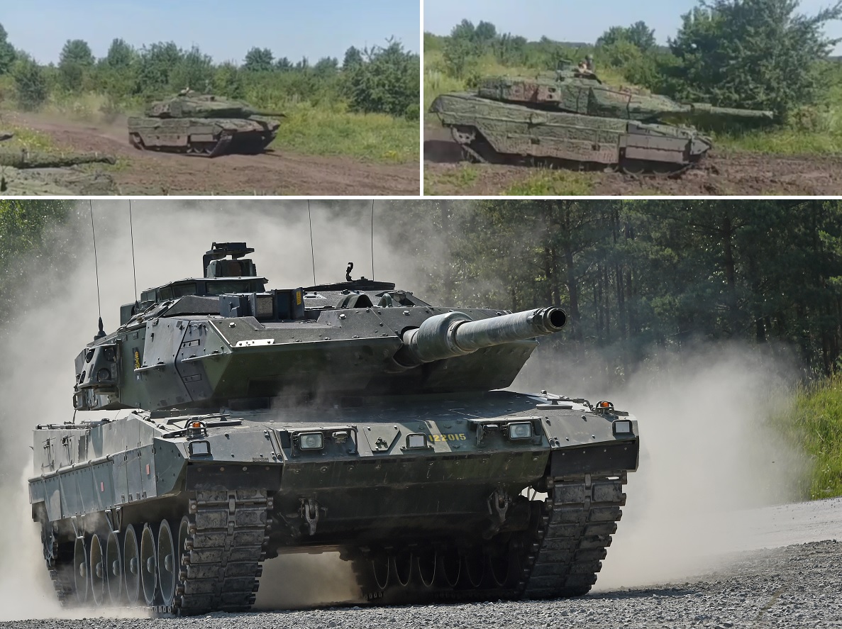 Oekraïense strijdkrachten tonen eerste video van Zweedse Stridsvagn 122 tanks Oekraïense strijdkrachten tonen eerste video van Zweedse Stridsvagn 122 tanks