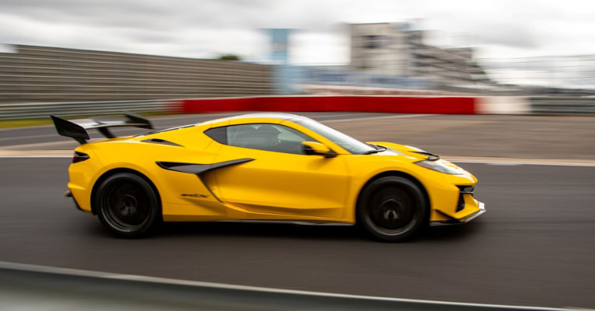 Chevrolet Corvette ZR1X bestormt de North Loop van de Nürburgring