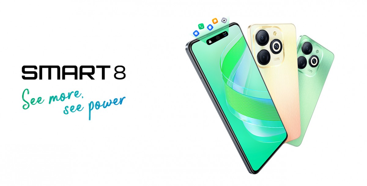 Infinix Smart 8 - UNISOC T606, 90Hz LCD-scherm, Android 13 en 13MP camera geprijsd voor $100 Infinix Smart 8 - UNISOC T606, 90Hz LCD-scherm, Android 13 en 13MP camera geprijsd voor $100