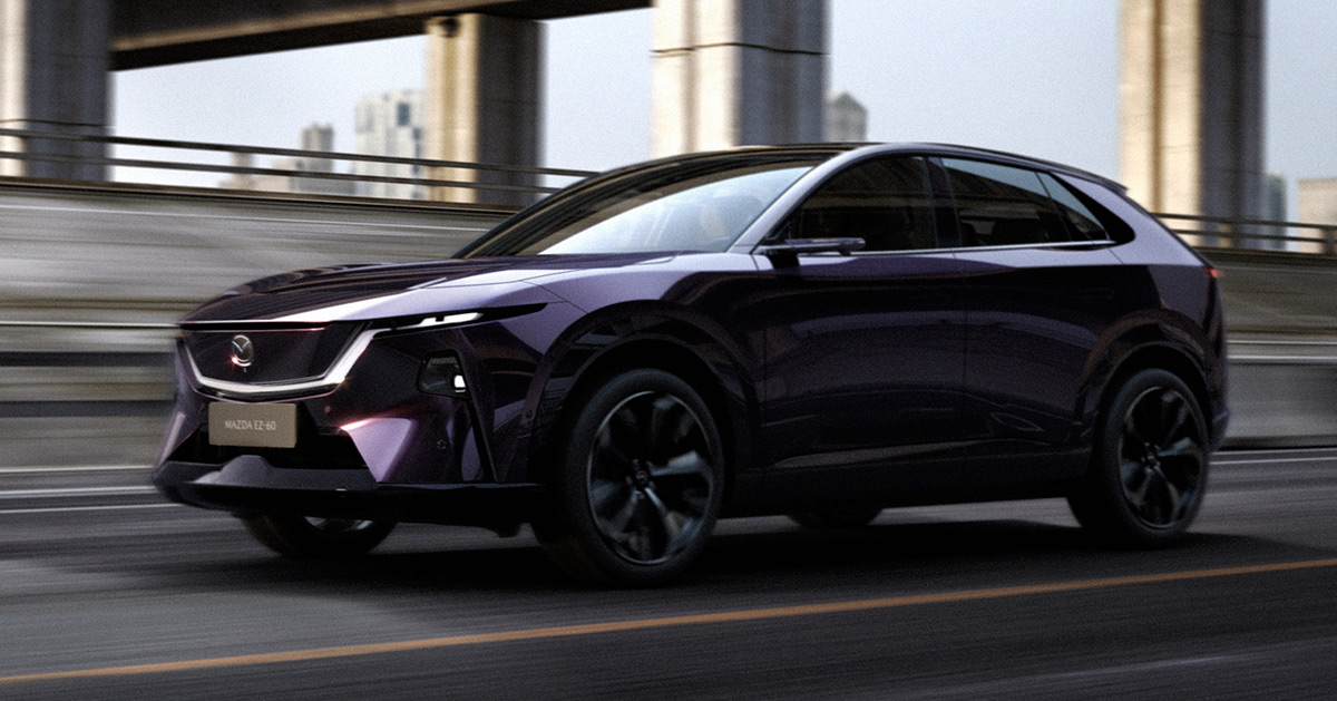 De toekomst in elke kilowatt: De details van de Mazda EZ-60 duiken in Mazda EZ-60: Volgende generatie elektrische crossover voertuig