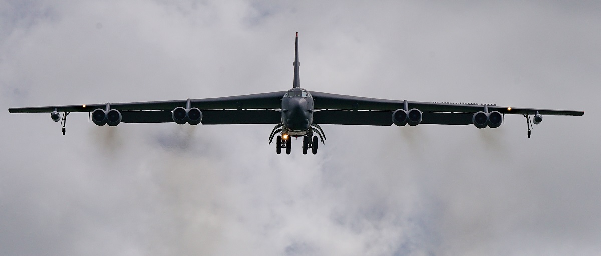 Amerikaanse B-52H Stratofortress kernbommenwerpers zijn teruggekeerd naar de Indo-Pacific regio Amerikaanse B-52H Stratofortress kernbommenwerpers zijn teruggekeerd naar de Indo-Pacific regio
