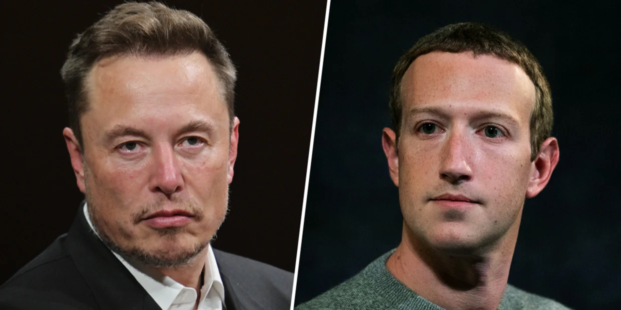 Elon Musk en Mark Zuckerberg nemen als een van de eersten deel aan het AI-forum van de Amerikaanse Senaat Elon Musk en Mark Zuckerberg nemen als een van de eersten deel aan het AI-forum van de Amerikaanse Senaat
