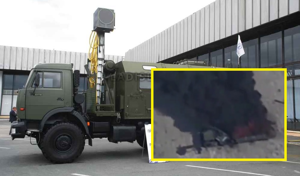 HIMARS vernietigde eerst de nieuwste radar van Rusland, de Predel-E, die twee maanden geleden werd onthuld. HIMARS vernietigde eerst de nieuwste radar van Rusland, de Predel-E, die twee maanden geleden werd onthuld.