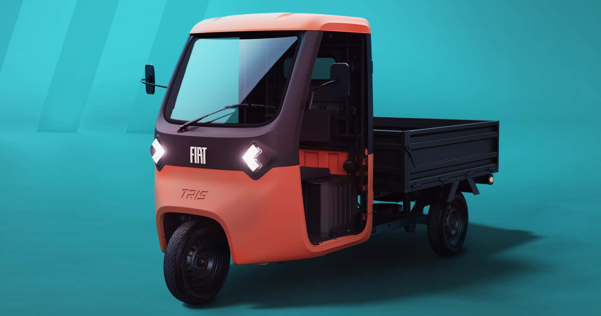 Fiat TRIS: de legendarische Ape keert terug in elektrische vorm Fiat TRIS: de legendarische Ape keert terug in elektrische vorm