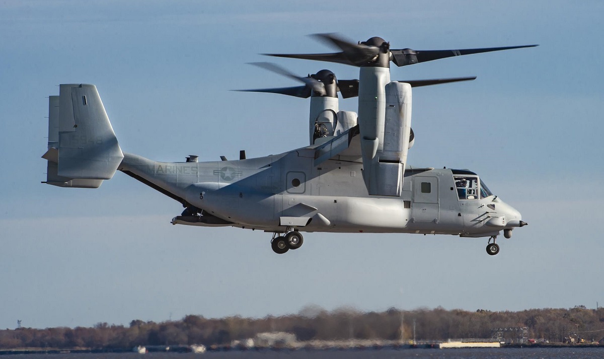 De crash van de MV-22 Osprey convertible in 2022 was niet te voorkomen en vond plaats door een technische storing De crash van de MV-22 Osprey convertible in 2022 was niet te voorkomen en vond plaats door een technische storing