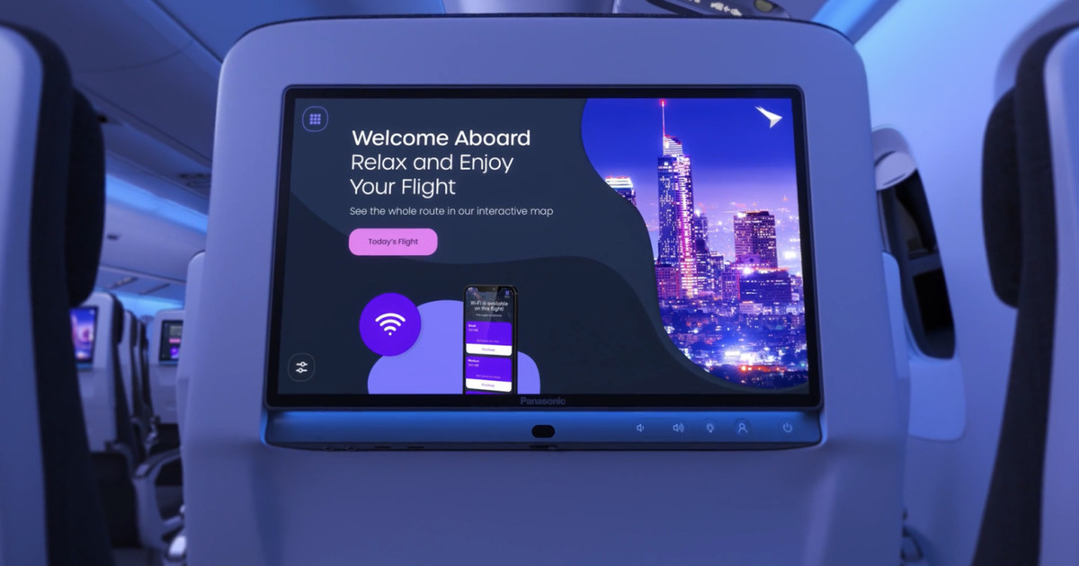Panasonic Avionics kondigt nieuw entertainmentsysteem voor passagiers aan boord aan Panasonic Avionics kondigt nieuw entertainmentsysteem voor passagiers aan boord aan