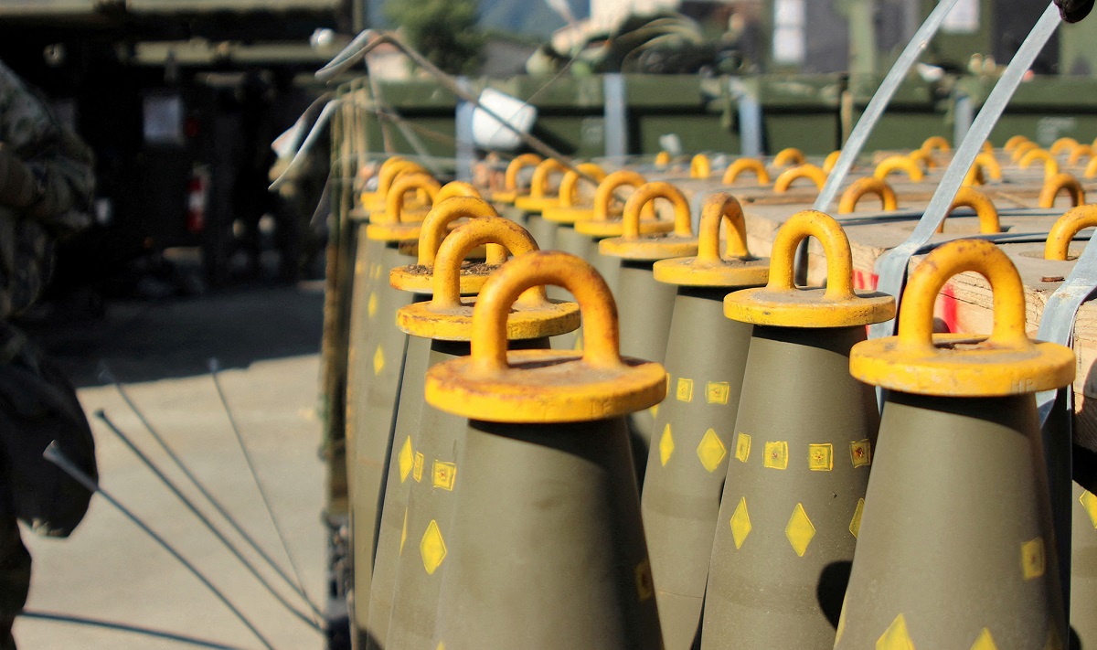 Oekraïne heeft al Amerikaanse clustermunitie voor 155mm artillerie ontvangen, maar nog nooit gebruikt Oekraïne heeft al Amerikaanse clustermunitie voor 155mm artillerie ontvangen, maar nog nooit gebruikt