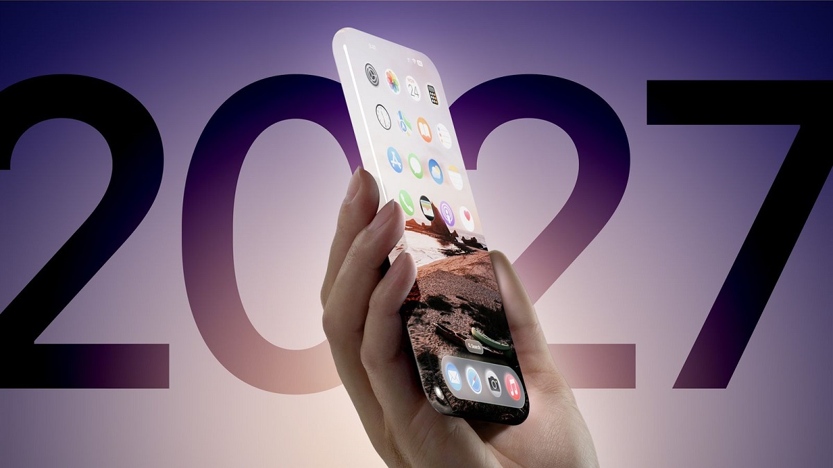 iPhone 2027: Concept uit de toekomst vandaag Opwindend iPhone 2027 concept onthuld: Hoe de smartphones van de toekomst eruit zullen zien