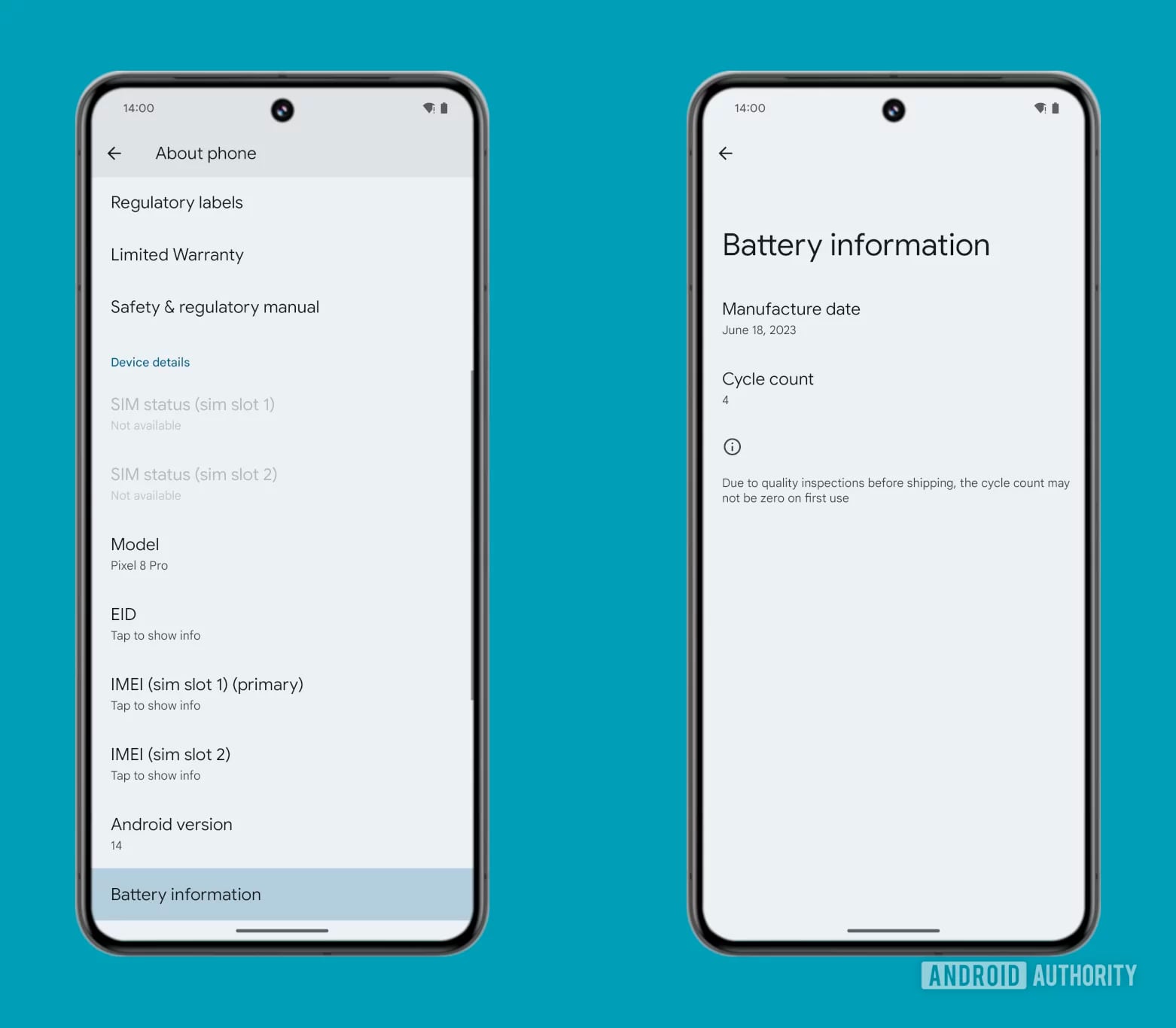 Android 15 geeft een melding wanneer het tijd is om de batterij van je telefoon te vervangen (net als iPhone 15). Android 15 geeft een melding wanneer het tijd is om de batterij van je telefoon te vervangen (net als iPhone 15).