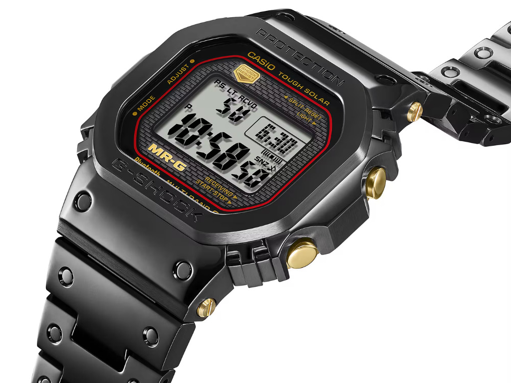 Premium horloges van Casio: zwarte titanium in de nieuwe MR-G voor $6000 Casio verrast: nieuwe MR-G met zwarte titaniumcoating voor $6000
