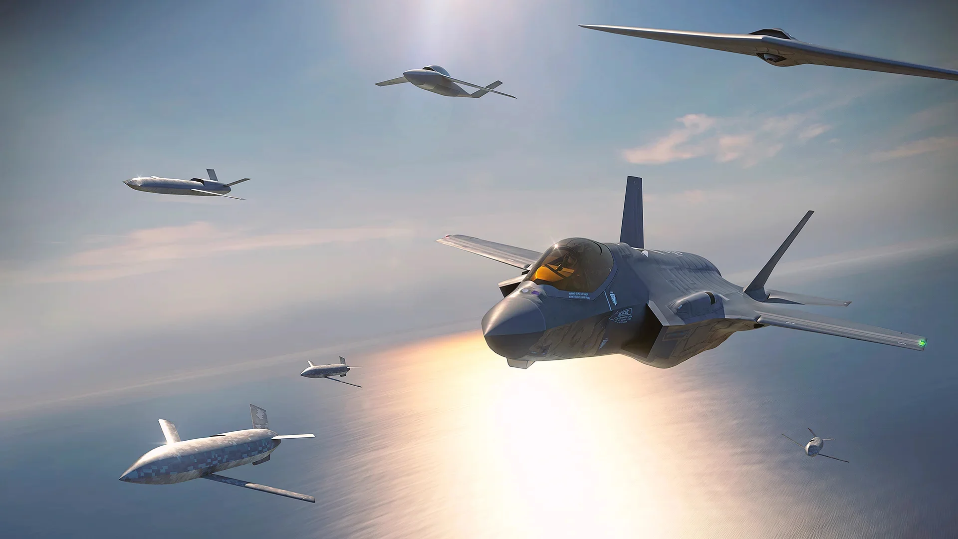 Amerikaanse luchtmacht begint binnen vijf jaar met de productie van CCA-drones voor gevechtsvliegtuigen van de vijfde en zesde generatie - programma ontvangt tot 5,8 miljard dollar Amerikaanse luchtmacht begint binnen vijf jaar met de productie van CCA-drones voor gevechtsvliegtuigen van de vijfde en zesde generatie - programma ontvangt tot 5,8 miljard dollar