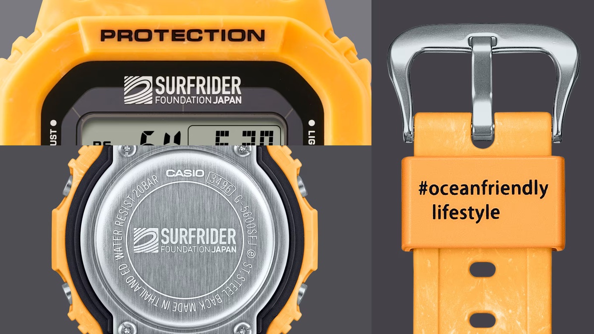 Het favoriete horlogemodel van milieubeschermers is nu te koop: G-Shock x Surfrider in het VK Exclusieve G-Shock en Surfrider Foundation samenwerking komt naar het VK