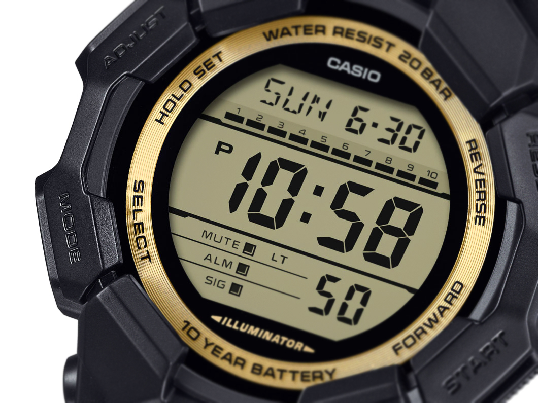 De iconische G-Shock in een luxe zwart-gouden uitvoering: maak kennis met de GD-010GB-1A9