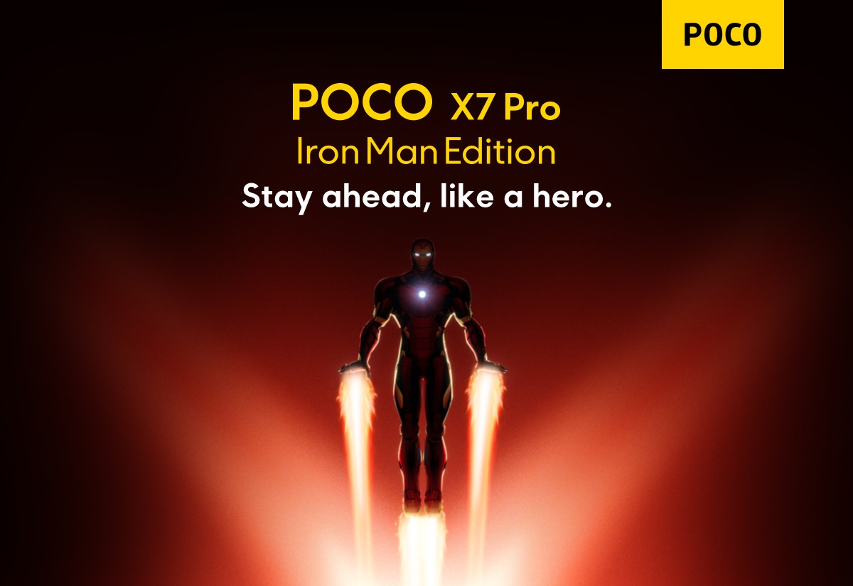 Exclusief voor Marvel-fans: Introductie van POCO X7 Pro Iron Man Edition POCO X7 Pro IJzeren Man Editie: Superhelden smartphone in detail