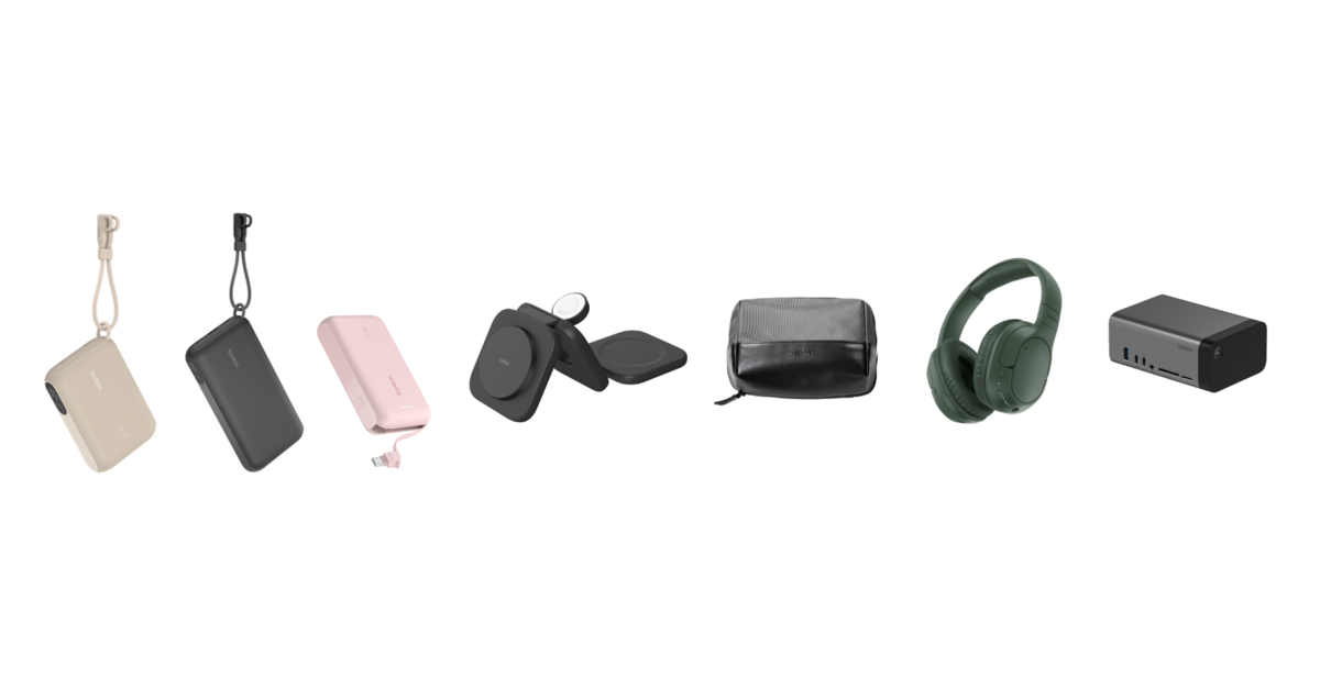 MWC 2025: Belkin maakt indruk met nieuwe producten - Power Bank, draadloze hoofdtelefoons en innovatief GaN-station