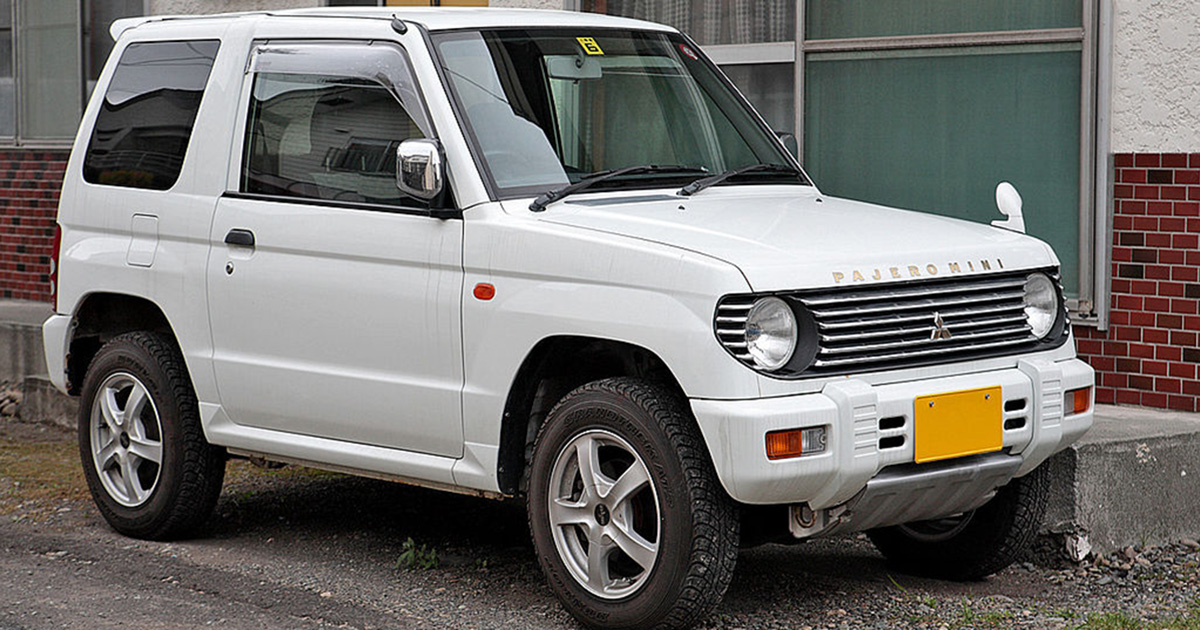 Ontdek de compacte krachtpatser: Mitsubishi Pajero Mini