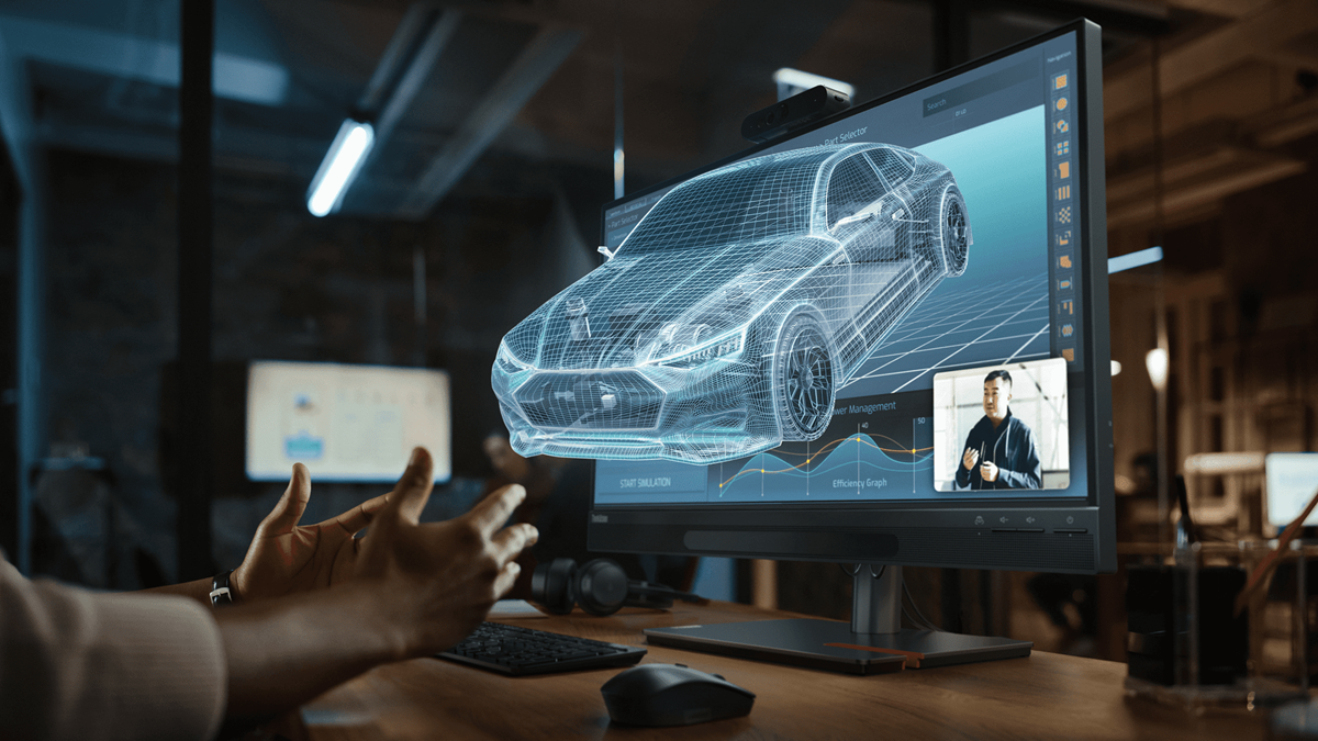 De Lenovo ThinkVision 3D-monitor gaat in februari in de verkoop voor $2999 De Lenovo ThinkVision 3D-monitor gaat in februari in de verkoop voor $2999