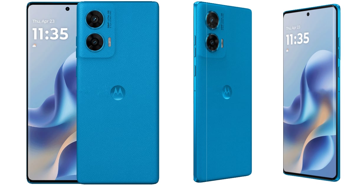Moto G96 5G renders gelekt: Overzicht van het exterieur Nieuwe render van de Moto G96 5G: Eerste details over het ontwerp