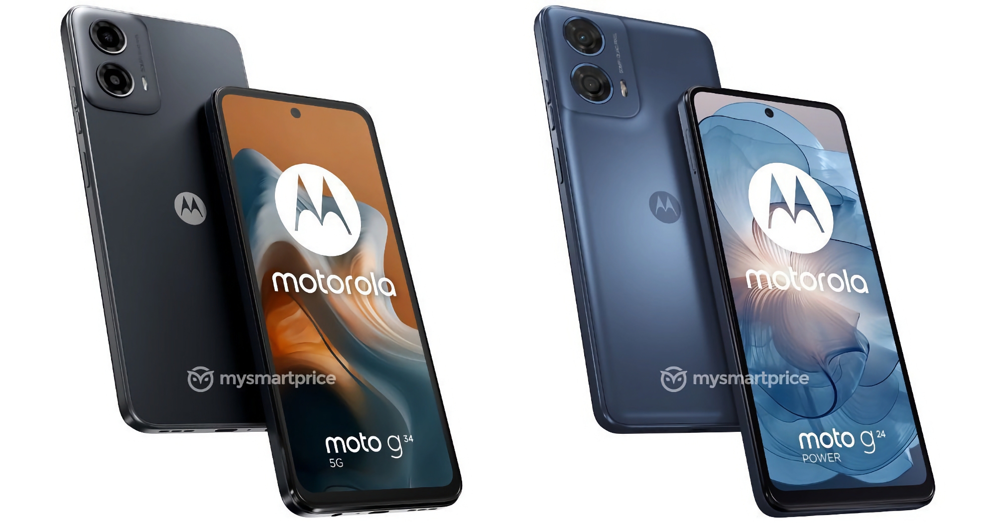 Motorola bereidt zich voor op de lancering van de Moto G24 Power en Moto G34. Dit is hoe de smartphones eruit zullen zien Motorola bereidt zich voor op de lancering van de Moto G24 Power en Moto G34. Dit is hoe de smartphones eruit zullen zien