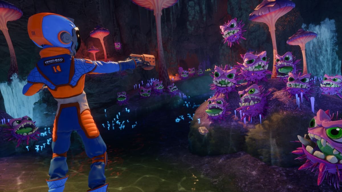 Revenge of the Savage Planet: Onvergetelijke beelden van de nieuwe game Een nieuw spel voor onderzoekers: Revenge of the Savage Planet beeldbeoordeling