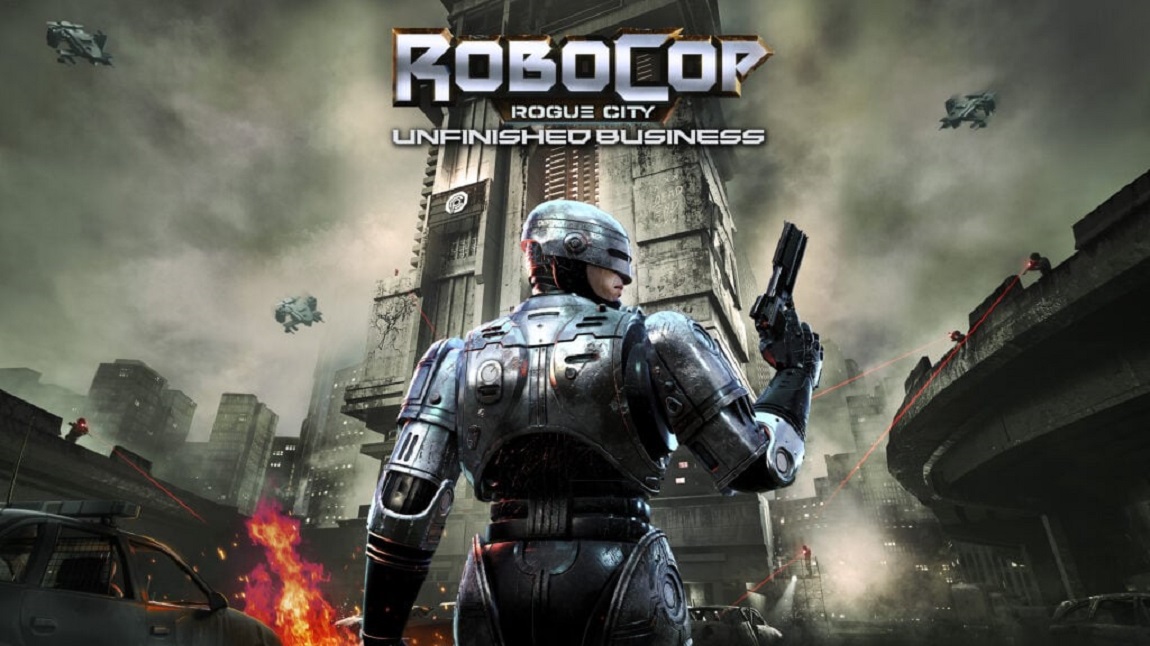 RoboCop: Rogue City onthult de main art van 'Unfinished Business'