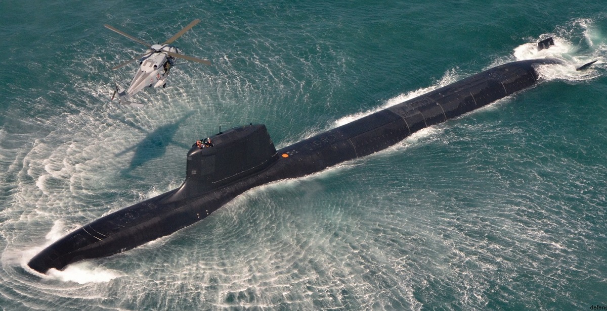 Naval Group heeft de Suffren-klasse nucleair aangedreven onderzeeër FS Tourville te water gelaten voor de Franse marine - de onderzeeër krijgt MdCN, Exocet SM39 raketten en F21 zware torpedo's. Naval Group heeft de Suffren-klasse nucleair aangedreven onderzeeër FS Tourville te water gelaten voor de Franse marine - de onderzeeër krijgt MdCN, Exocet SM39 raketten en F21 zware torpedo's.
