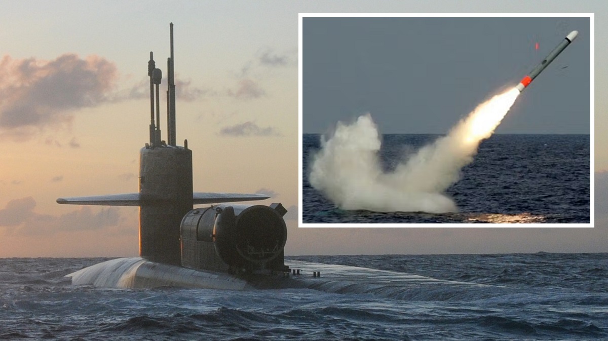 De VS heeft een van 's werelds grootste onderzeeërs naar Japan gestuurd - de Ohio-klasse USS Michigan met 154 Tomahawk kruisraketten is aangekomen in de haven van Yokosuka.