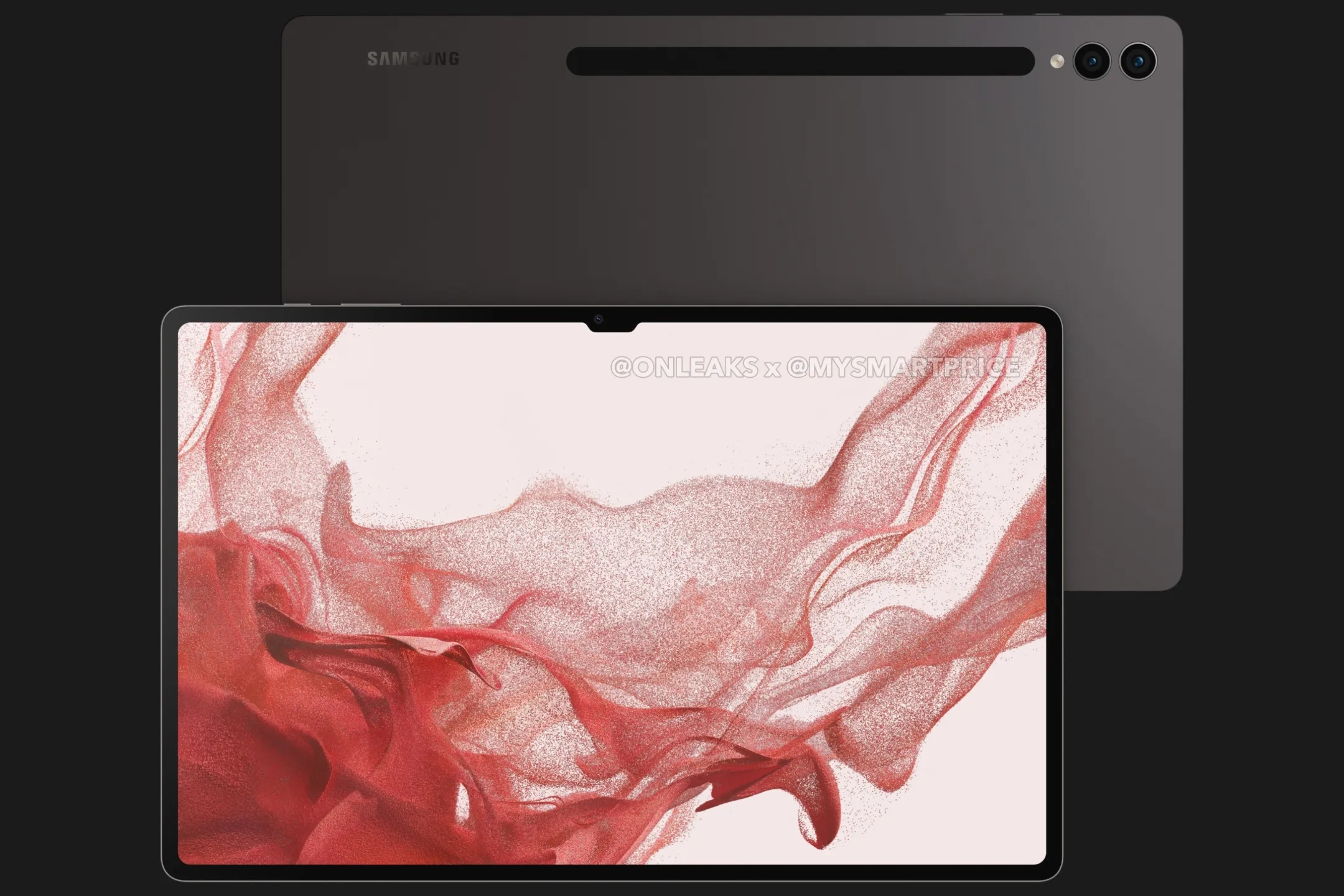 14,6" scherm, Snapdragon 8 Gen 2-chip, eSIM-ondersteuning en 11200 mAh batterij: een insider heeft renders en specs van de Samsung Galaxy Tab S9 Ultra gepubliceerd. 14,6" scherm, Snapdragon 8 Gen 2-chip, eSIM-ondersteuning en 11200 mAh batterij: een insider heeft renders en specs van de Samsung Galaxy Tab S9 Ultra gepubliceerd.