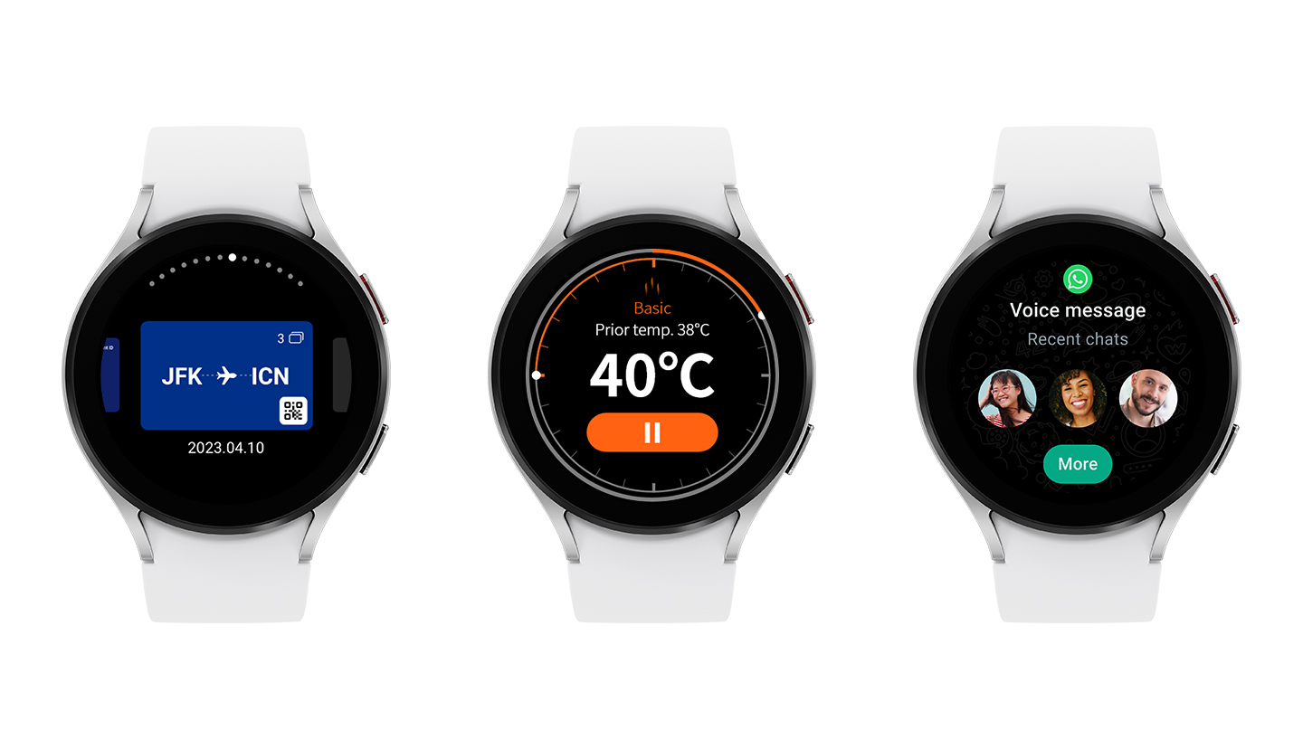 Van hete pannen en eten tot zwembadwater: de Samsung Galaxy Watch heeft geleerd de temperatuur te meten
