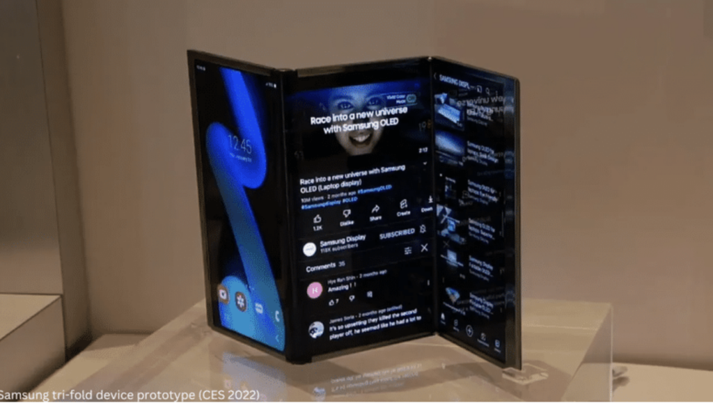 De toekomst van smartphones is hier: Samsung en de eerste silicium-koolstof accu in de Galaxy G Fold Nieuwe Galaxy G Fold: Revolutie in energiebesparing met silicium-koolstof accu van Samsung