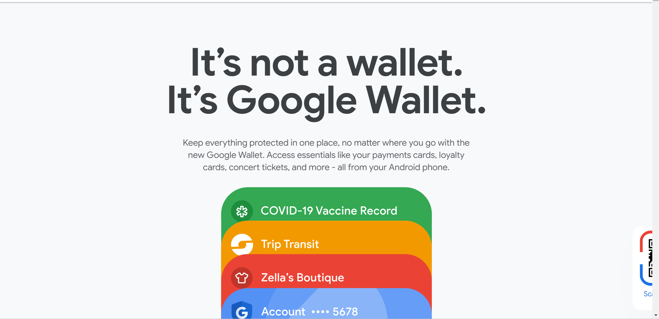 Overzicht van de interface van Google Wallet: Wat is er veranderd? Google Portemonnee: Hoe de nieuwe digitale portemonnee eruitziet