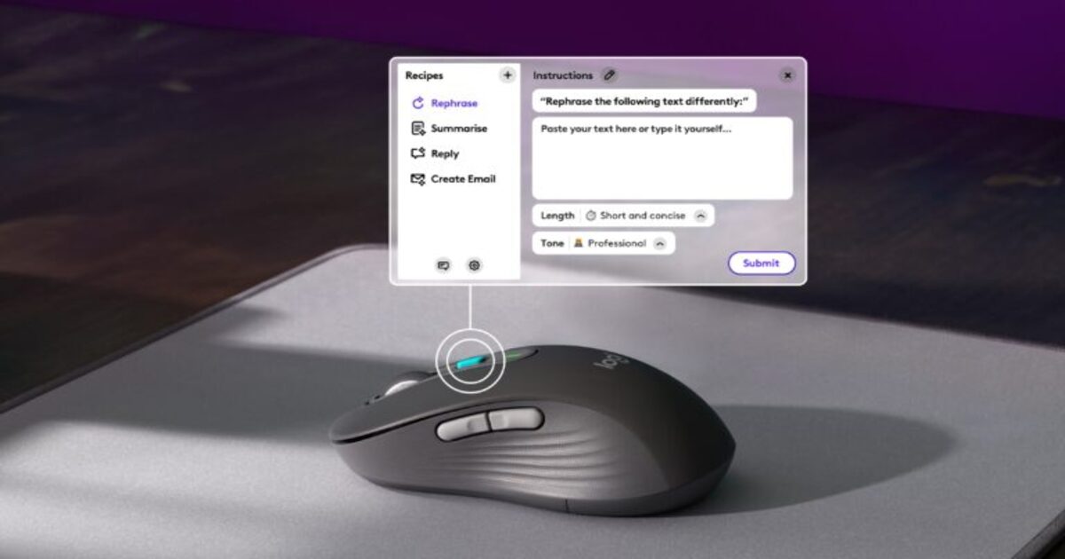 Een nieuwe manier van interactie: Logitech introduceert ChatGPT voor zijn muizen en toetsenborden Een nieuwe manier van interactie: Logitech introduceert ChatGPT voor zijn muizen en toetsenborden