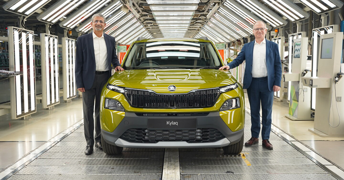 Škoda Auto start de productie van het nieuwe Kylaq-model in de fabriek in Pune Skoda Kylaq start serieproductie in India: een nieuwe mijlpaal voor de Tsjechische autogigant