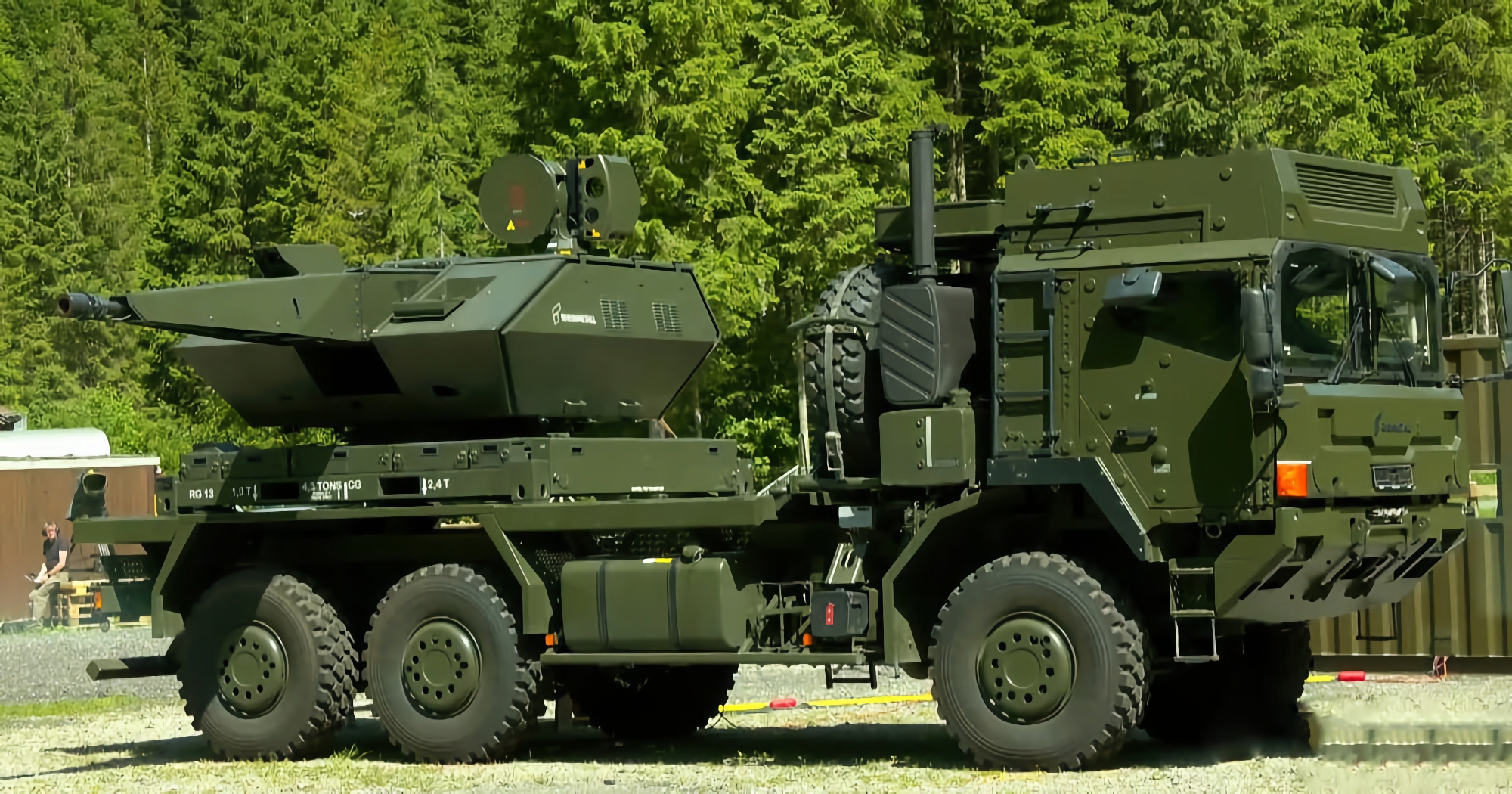 Rheinmetall zal binnenkort twee Skynex luchtafweersystemen overdragen aan Oekraïne om UAV's en kruisraketten te bestrijden Rheinmetall zal binnenkort twee Skynex luchtafweersystemen overdragen aan Oekraïne om UAV's en kruisraketten te bestrijden